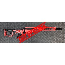 Cadex Defence CDX-SS Seven S.T.A.R.S. Covert .223 Rem 16.5" Barrel Bolt Action Rifle - Red/Black